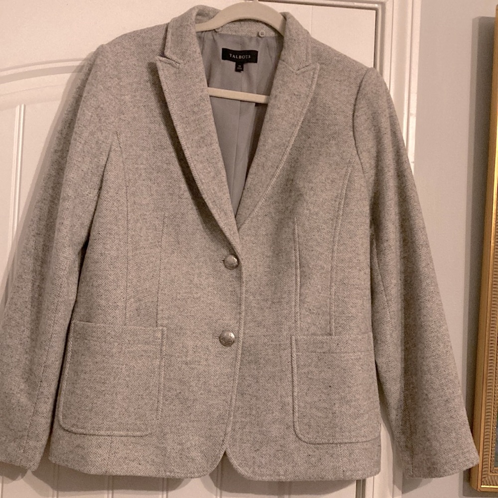 Gray Blazer by Talbots